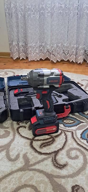 drel dəst: Bolewei 20V akkumulyatorlu alət dəsti - 2 alət: akkumulyatorlu zəbti — 2