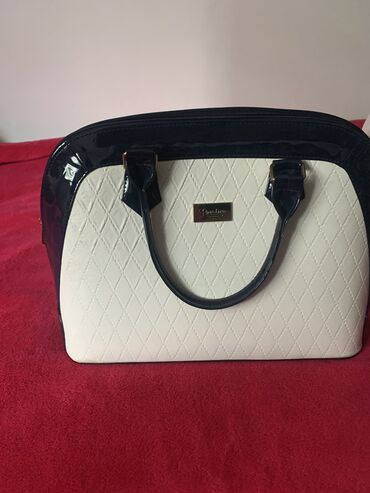 zenske torbe dejvid: Elegantna torbica, Materijal: Lakovana koža