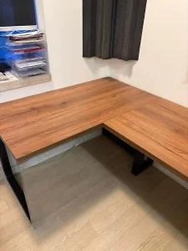 epoxy river table: UGAONI RADNI KANCELARIJSKI STOLOVI XR556 | Izrada po meri Dezen ploče — 4