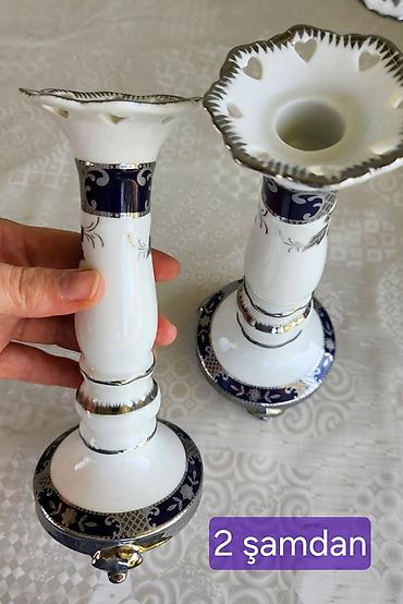 uşaqlar ucun qaşıqlı boşqablar: Nahar dəsti, rəng - Ağ, Farfor, 12 nəfərlik, Almaniya — 6