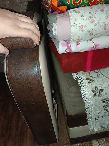 sofa bed: Прямой диван, Б/у — 3
