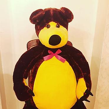 голд шиншилла: Плюшевый медведь 🐻 большого размера новый — 3