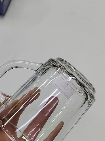 потдон м50: Стеклянная кружка с ручкой - Материал: прозрачное стекло - Объём — 2