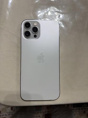 IPhone 12 Pro Max, 256 GB, Gümüşü, Face ID