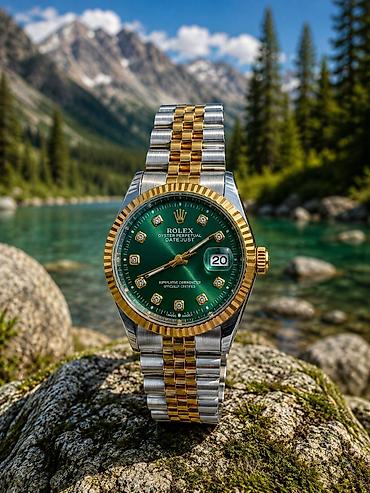 Наручные часы: Rolex Oyster Perpetual Datejust saatları - Korpus və qolbaq — 5