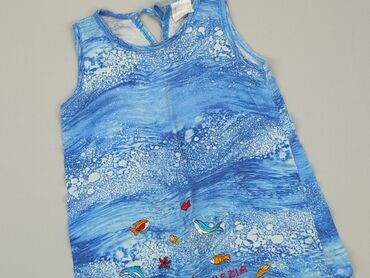 letnie sukienki w kwiaty midi: Dress, 2-3 years, 92-98 cm, condition - Good