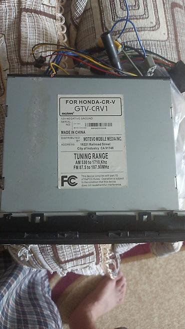 Avtoelektronika: Bu, Honda CR-V modelləri üçün nəzərdə tutulmuş Motevo Mobile Media — 2