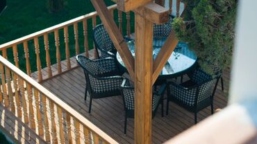 Uzunmüddətli kirayə evlər: Novxanıda gözəl həyəti, hovuzu, həyətdə besedkası olan ikimərtəbəli — 21