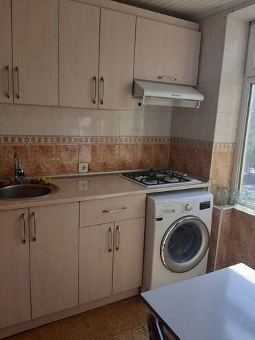 Uzunmüddətli kirayə mənzillər: Qarayev metrosuna 1 dəq məsafədə 5/3 mərtəbə təmirli ev uzunmüddətli — 11