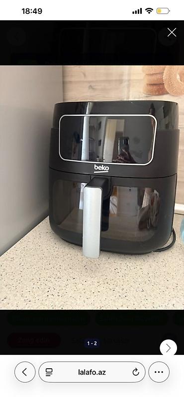 Fritoz Beko, Yağsız l, Yeni lalafo.az -da Fritoz Beko, Yağsız l, Yeni