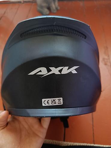 moto usta: AXK motosiklet dəbilqəsi Cəmi 2 həftə olar alınıb az işlənib Sadəcə — 2