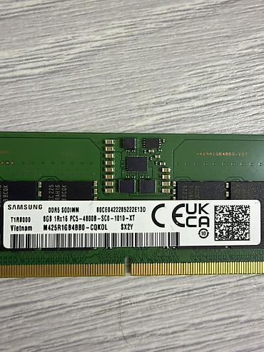 материнские платы бишкек: Оперативная память Samsung DDR5 SODIMM 8 ГБ - Тип: DDR5 SODIMM — 2