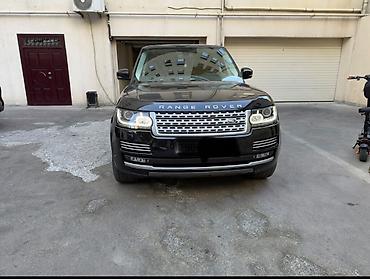 Land Rover: Range Rover (L405) – qara rəngli, tam ölçülü lüks SUV masın ıdeal — 9