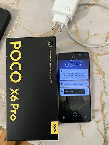 Poco: Poco X6 Pro, 512 GB, rəng - Boz — 9