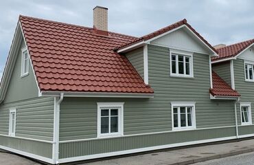 Çerepitsa: Metal dam örtükləri, rəng - Yaşıl — 9