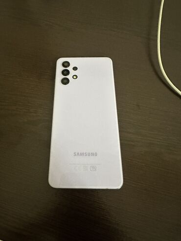 Samsung: Samsung Galaxy A32, 64 GB, rəng - Bənövşəyi, Barmaq izi, Simsiz şarj, İki sim kartlı