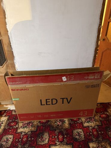 smart android tv box: Televizor Shivaki Led 43" Ünvandan götürmə