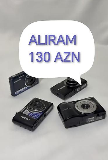 kompüter çanta: Kompakt fotoaparatlar alınır – 130 AZN. Aşağıdakı modellər qəbul — 1