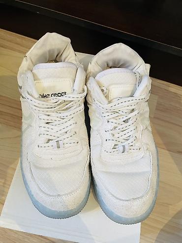 nike tawa: Кроссовки Nike React, белые - Верх: комбинация сетчатого материала с — 1