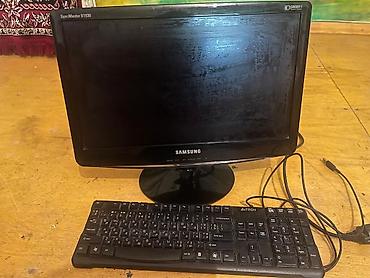 Monitorlar: Samsung SyncMaster B1930 monitor + A4Tech klaviatura dəsti - Monitor — 1