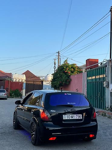 kia rio starter: Kia Rio hatchback, qara rəng, maşın ideal veziyyetdedi maşını — 8