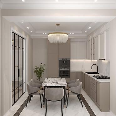 Спальные гарнитуры: Спальный гарнитур, Двуспальная кровать, цвет - Серый — 16