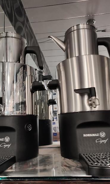 turk samovarı: Samovar elektrik samovar Korkmaz Turk istehsali 5 litr su 2 litr cay — 9