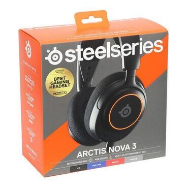 Колонки, гарнитуры и микрофоны: SteelSeries Arctis Nova 3 позволяет удобно прослушивать мультимедийный