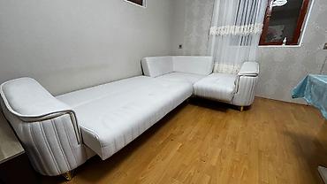 Divanlar: Künc divan, İşlənmiş, Açılan, Bazalı, Parça, Çatdırılma yoxdur — 2