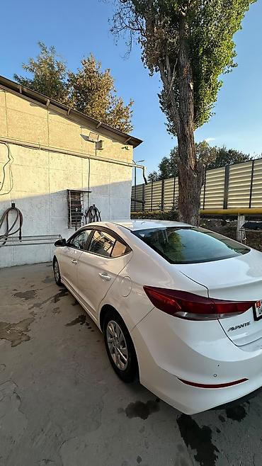 Продажа авто: Hyundai Avante: 2018 г., 1.6 л, Автомат, Бензин, Седан — 2