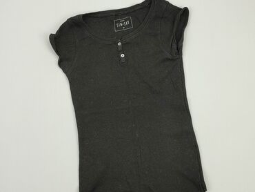 bluzki czarne prążkowane: Bluzka Damska, SinSay, M, stan - Bardzo dobry