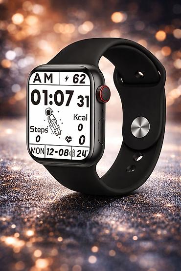 Наручные часы: Kateqoriya: Smart saatlar Ad: KT-8 Max Smart Saat – Black Brend: No — 1