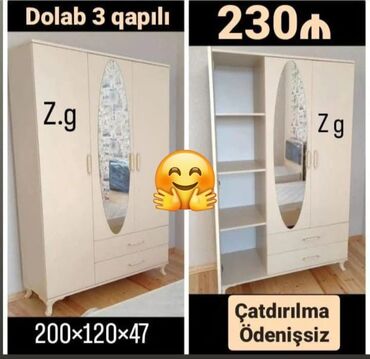 paltar dolabı işlənmiş: Dolab yeni qarderob paltar dolabı