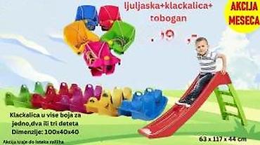 igracke za bazen: Komplet za igru: ljuljaška + klackalica + tobogan - Klackalica u više — 5