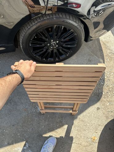 Bağ, çöl masa və oturacaq dəstləri: Qatlanan masa və oturacaqlar — 3