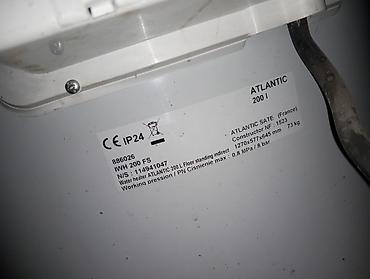бак 180: Водонагреватель накопительный Atlantic IWH 200 FS - Тип — 2
