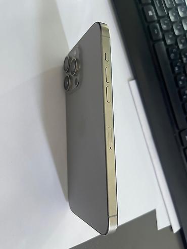 mini iphone: IPhone 15 Pro Max, Б/у, 256 ГБ, Natural Titanium, Защитное стекло — 6