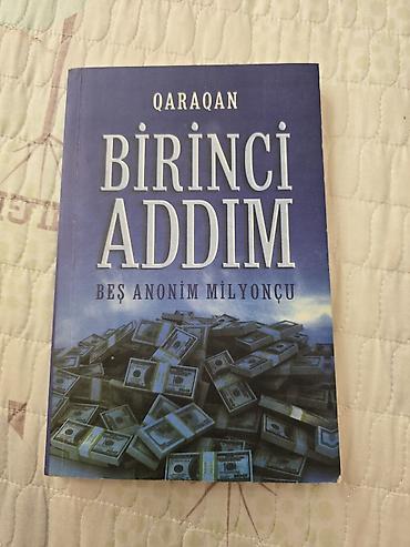 Məhsul: Kitab – “Birinci Addım: Beş Anonim Milyonçu” Müəllif: Qaraqan