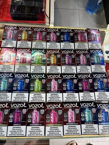 Qəlyan, vayp və aksesuarları: Vozol Rave 4000 birdəfəlik elektron siqaretlər – geniş dad seçimi və