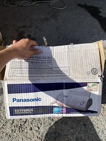 телефон факс: Продам новый факс Факс Panasonic KX-FP206CX — компактный факс для — 3