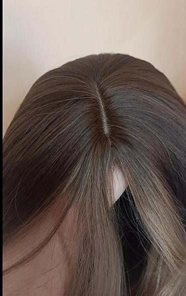 parikler: Təbii görünüşlü qadın pariki Uzunluqu 66cm - Model: uzun, dalğalı - — 2