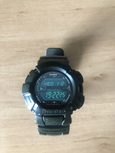 Спортивные часы: Спортивные часы часы, Casio (G-Shock), Водонепроницаемые, Оригинал, Мужские, Б/у