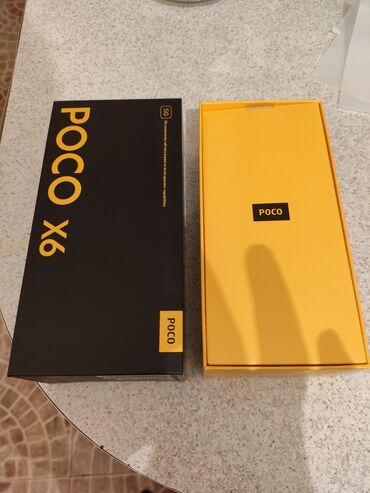 Poco: Poco X6, 256 GB, rəng - Qara, Face ID