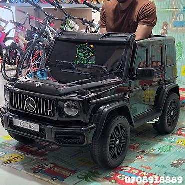 linki at: Uşaq üçün Elektrik Avtomobili – Mercedes Benz G63 AMG ✨ Ən böyüüük və — 10
