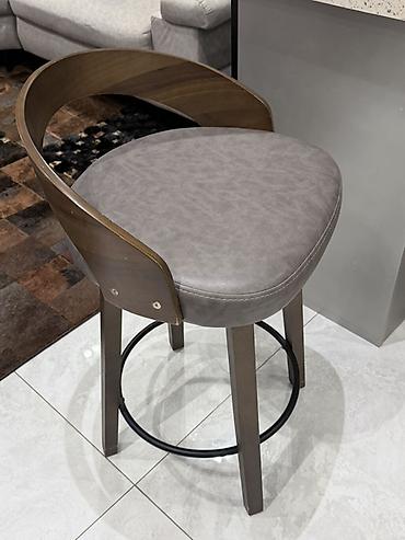 taburetkalar: Bar taburesi – müasir dizayn - Material: bərk ağac gövdə və arxa — 2