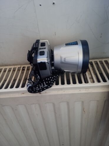 бактерицидная лампа купить в бишкеке: Güclü LED baş fənəri - Tip: Çiyinə və ya başa taxılan, iri at lalafo.az бактерицидная лампа купить в бишкеке: Güclü LED baş fənəri - Tip: Çiyinə və ya başa taxılan, iri