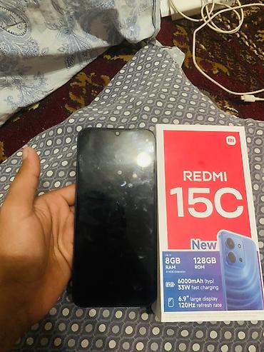 iphone 17 pro: Redmi, Redmi 15C, Новый, 128 ГБ, цвет - Синий — 3