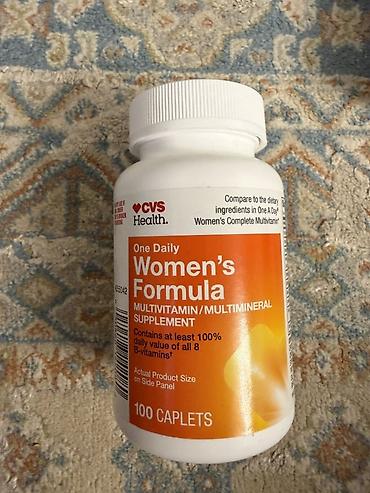 Витамины и БАДы: Məhsul: CVS Health One Daily Women’s Formula – — 1