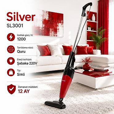 Tozsoranlar: №: 17259 Məhsulun adı: Vertikal tozsoran Silver SL-3001 quru 1200 W — 1