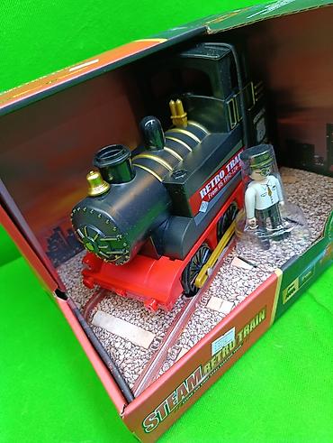rc drift: 🚂 РЕТРО-ПАРОВОЗ С ЭФФЕКТОМ НАСТОЯЩЕГО ПАРА 💨 🚂 Игрушечный паровоз — 2